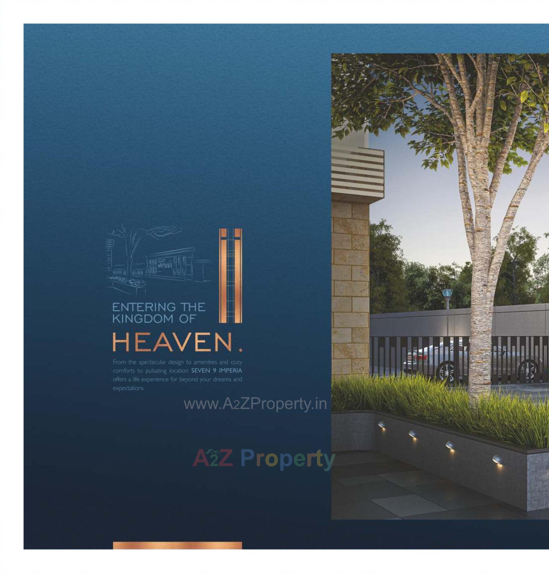 3D Elevation of real estate project Seven9 Imperia located at Vadodara, Vadodara, Gujarat