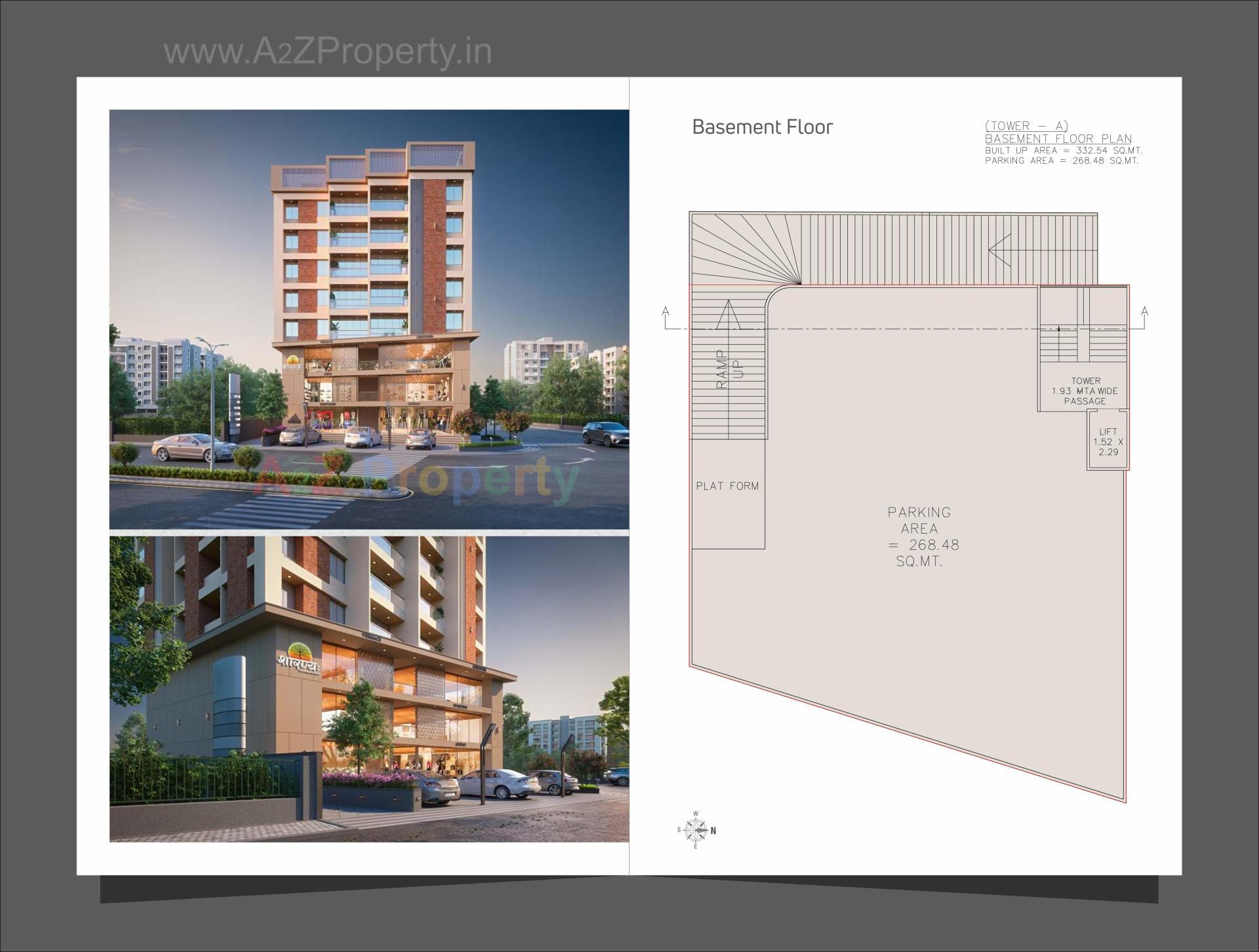  of real estate project Shaaranya located at Manjalpur, Vadodara, Gujarat