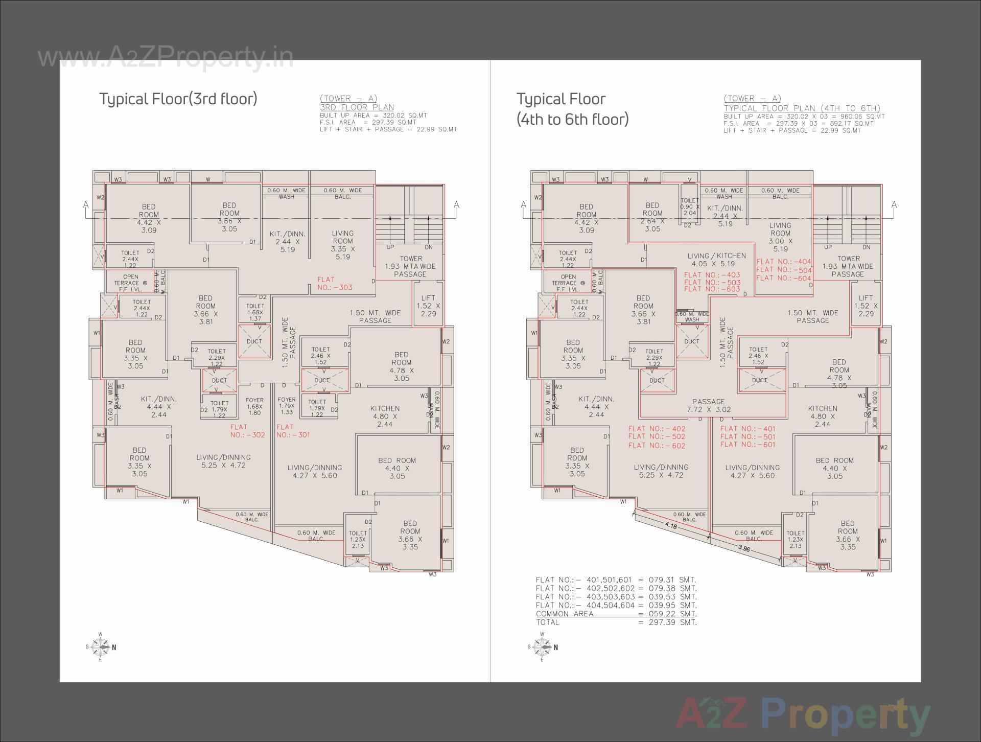 Layout of real estate project Shaaranya located at Manjalpur, Vadodara, Gujarat