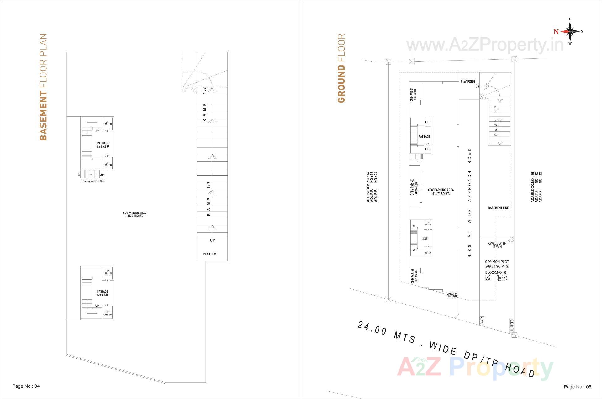 Layout of real estate project Shaligram West located at Bhayli, Vadodara, Gujarat