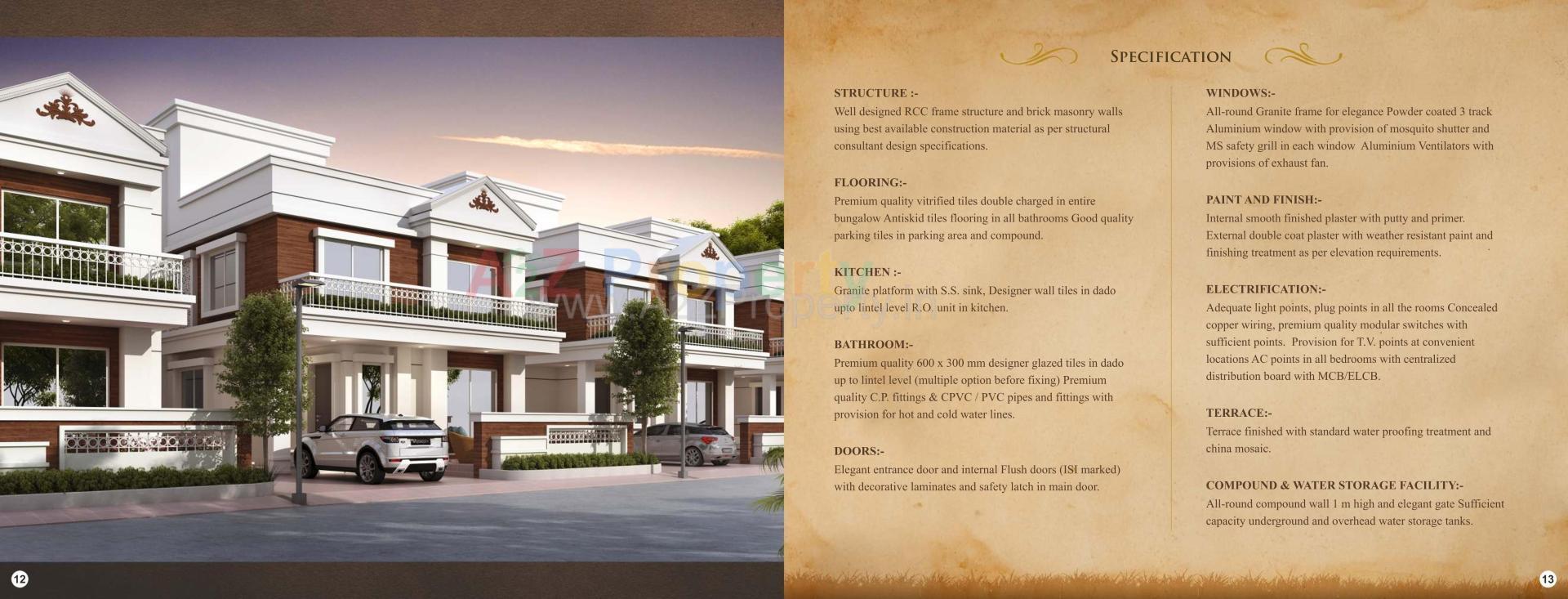  of real estate project Shangri La Imperial located at Vaghodia, Vadodara, Gujarat