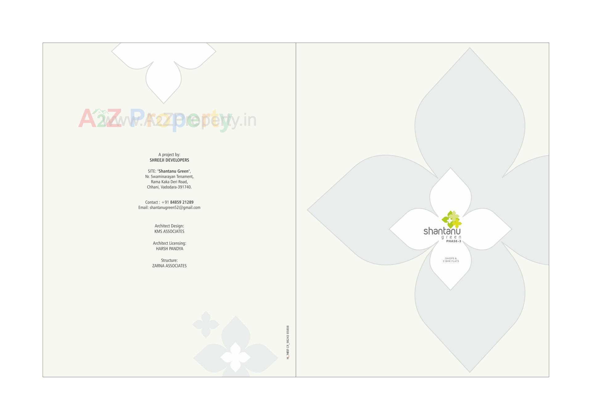  of real estate project Shantanu Green located at Chhani, Vadodara, Gujarat