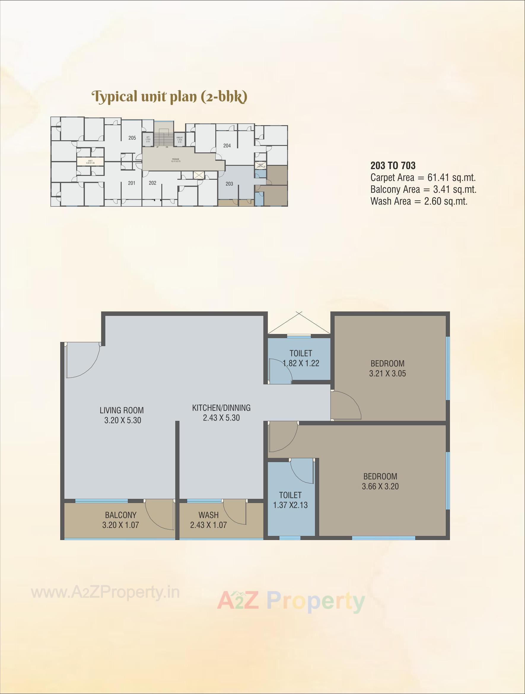 Layout of real estate project Shanti Kunj located at Nagarwada, Vadodara, Gujarat