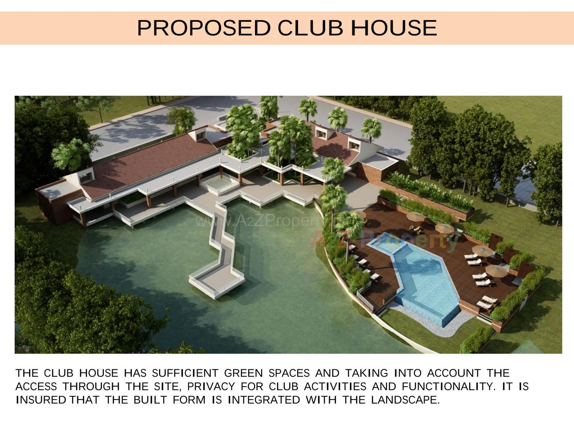 3D Elevation of real estate project Shantiniketan located at Chikhodra, Vadodara, Gujarat