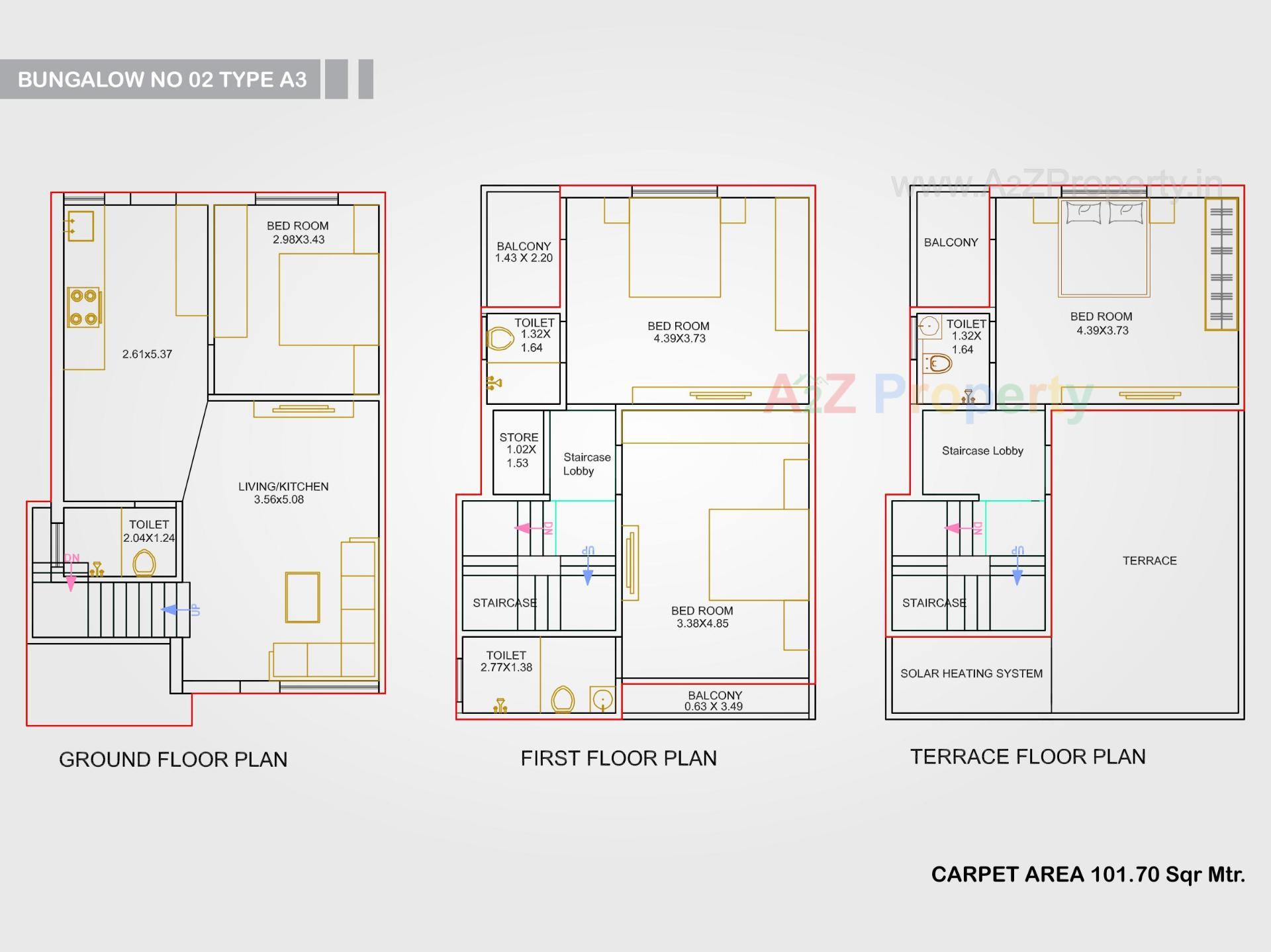 Layout of real estate project Sharnam located at Harni, Vadodara, Gujarat