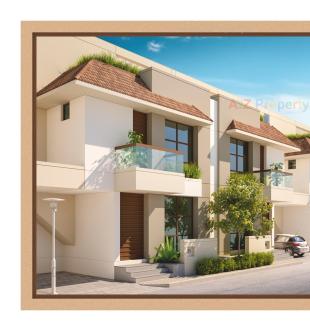 Elevation of real estate project Sharnam Bungalows located at Chhani, Vadodara, Gujarat