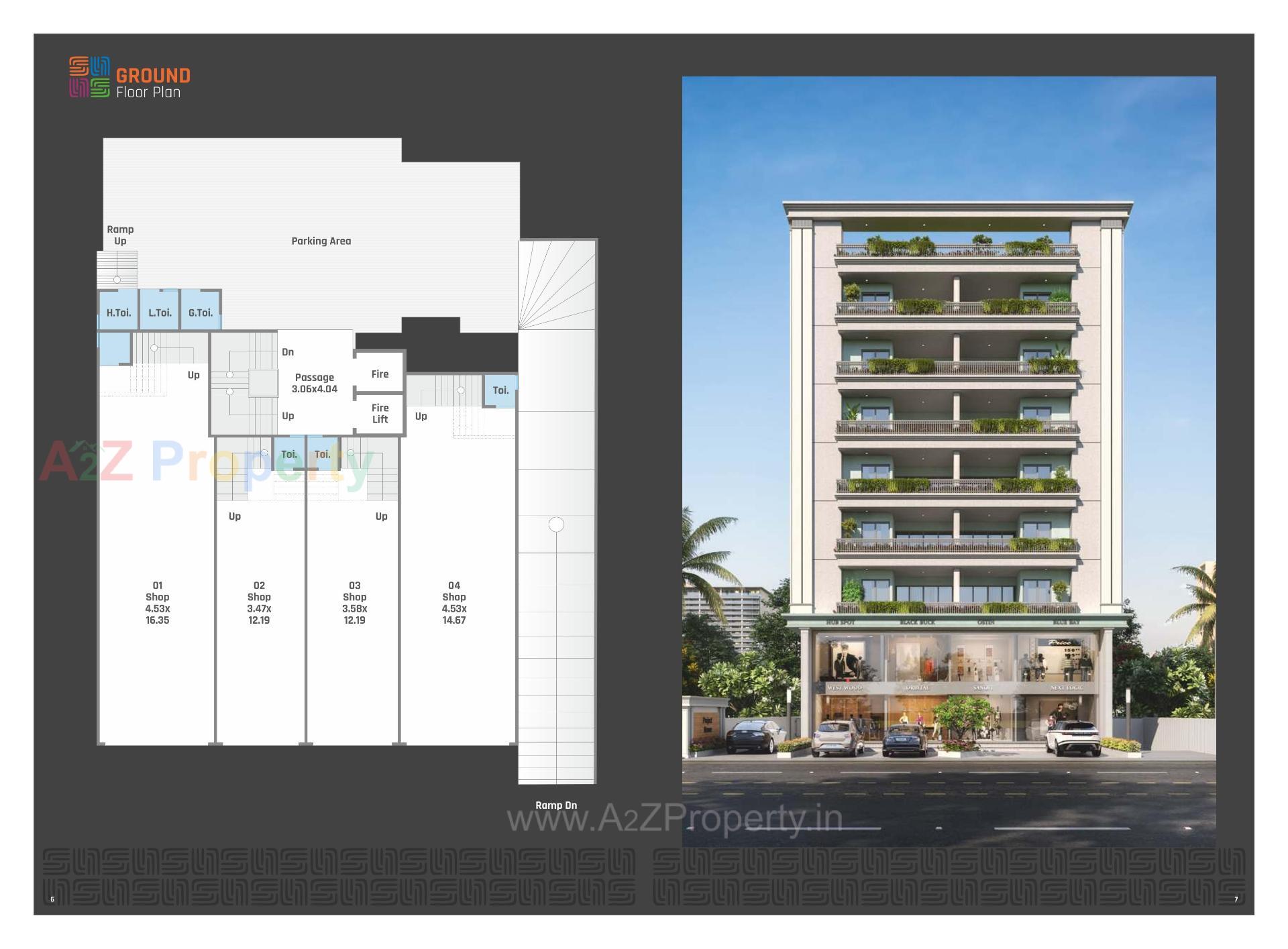  of real estate project Sharnam Evok located at Manjalpur, Vadodara, Gujarat