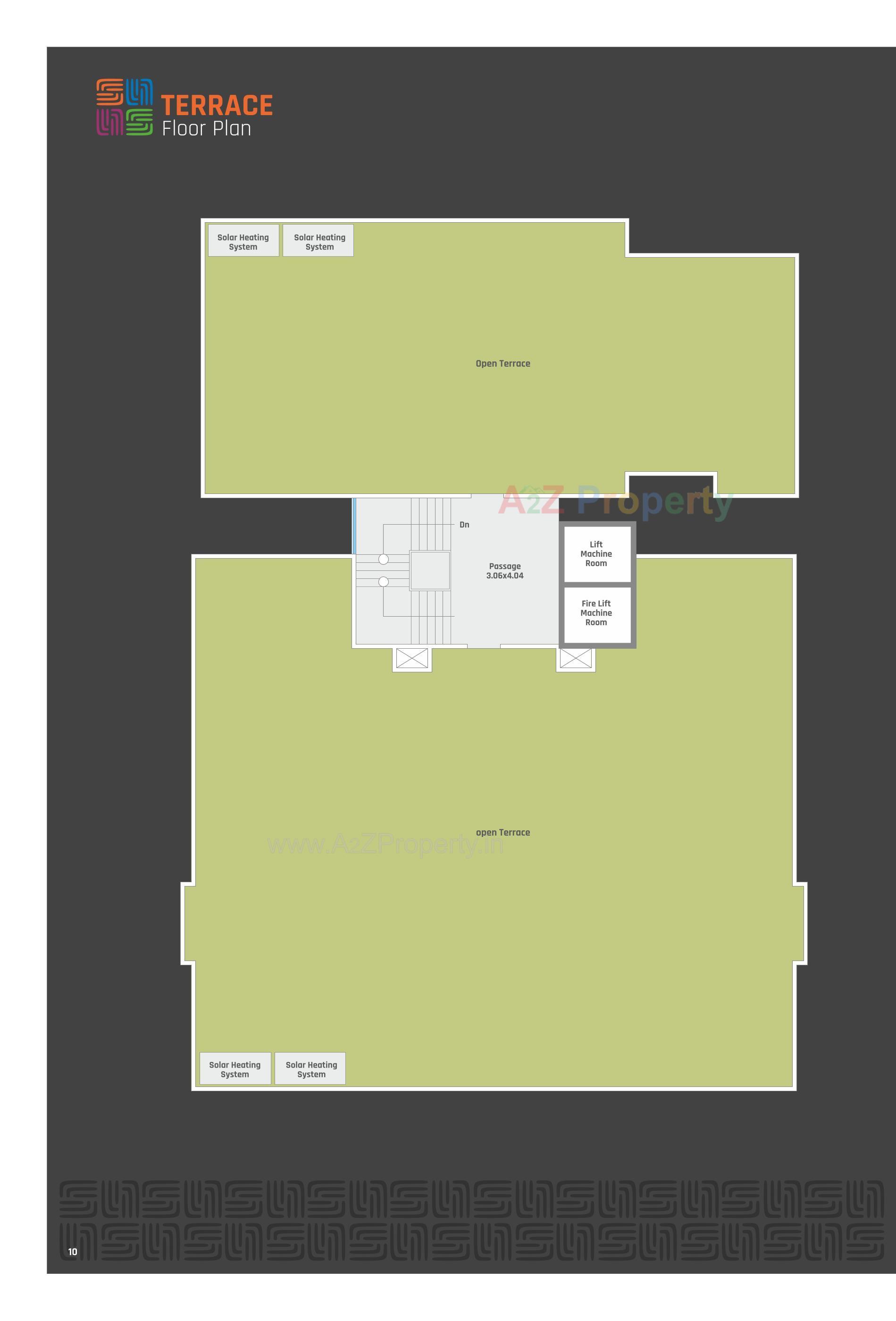 Layout of real estate project Sharnam Evok located at Manjalpur, Vadodara, Gujarat