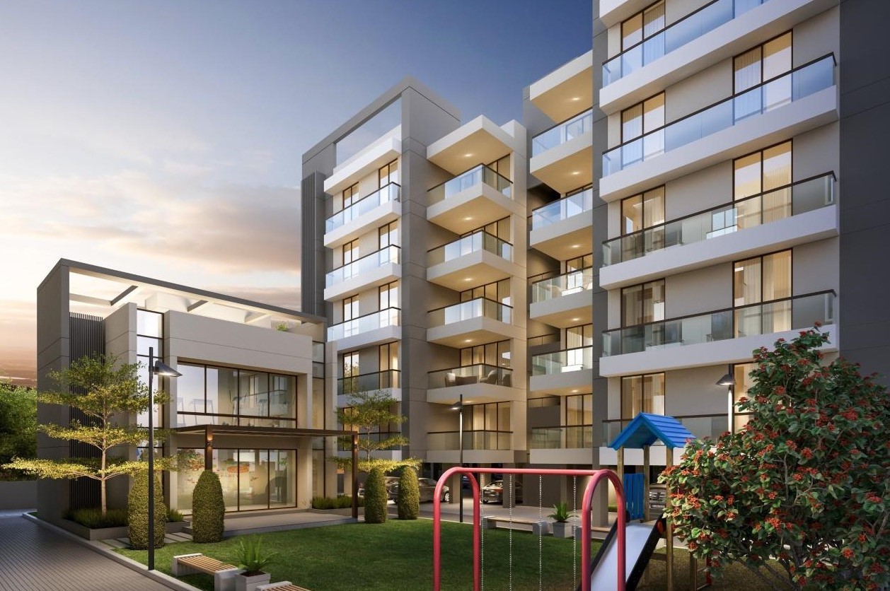 Garden View of real estate project Sharnam Green located at Harni, Vadodara, Gujarat