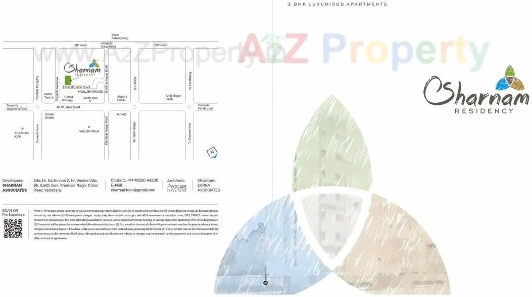  of real estate project Sharnam Residency located at Savad, Vadodara, Gujarat