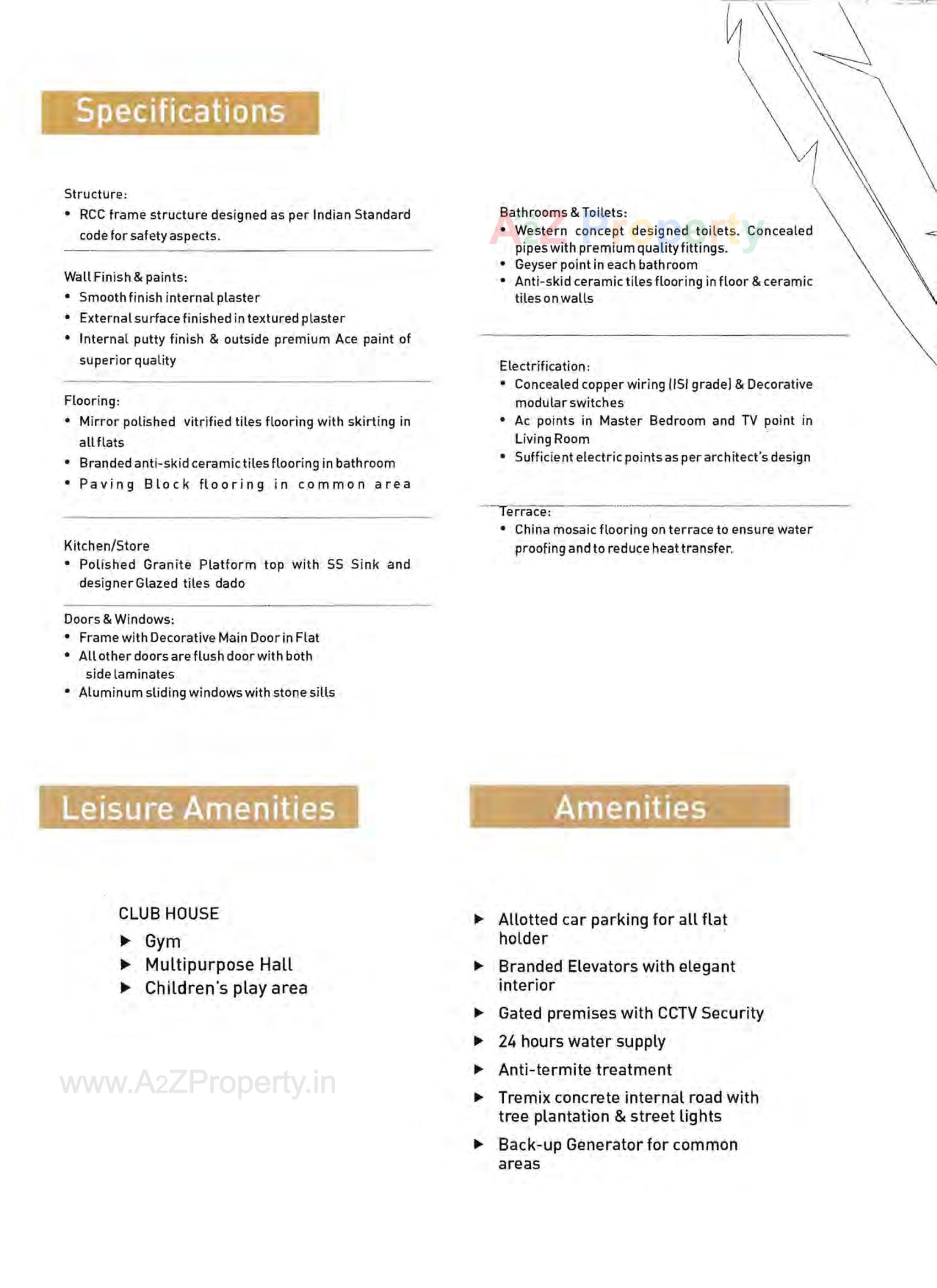  of real estate project Sharnam Signature located at Harni, Vadodara, Gujarat