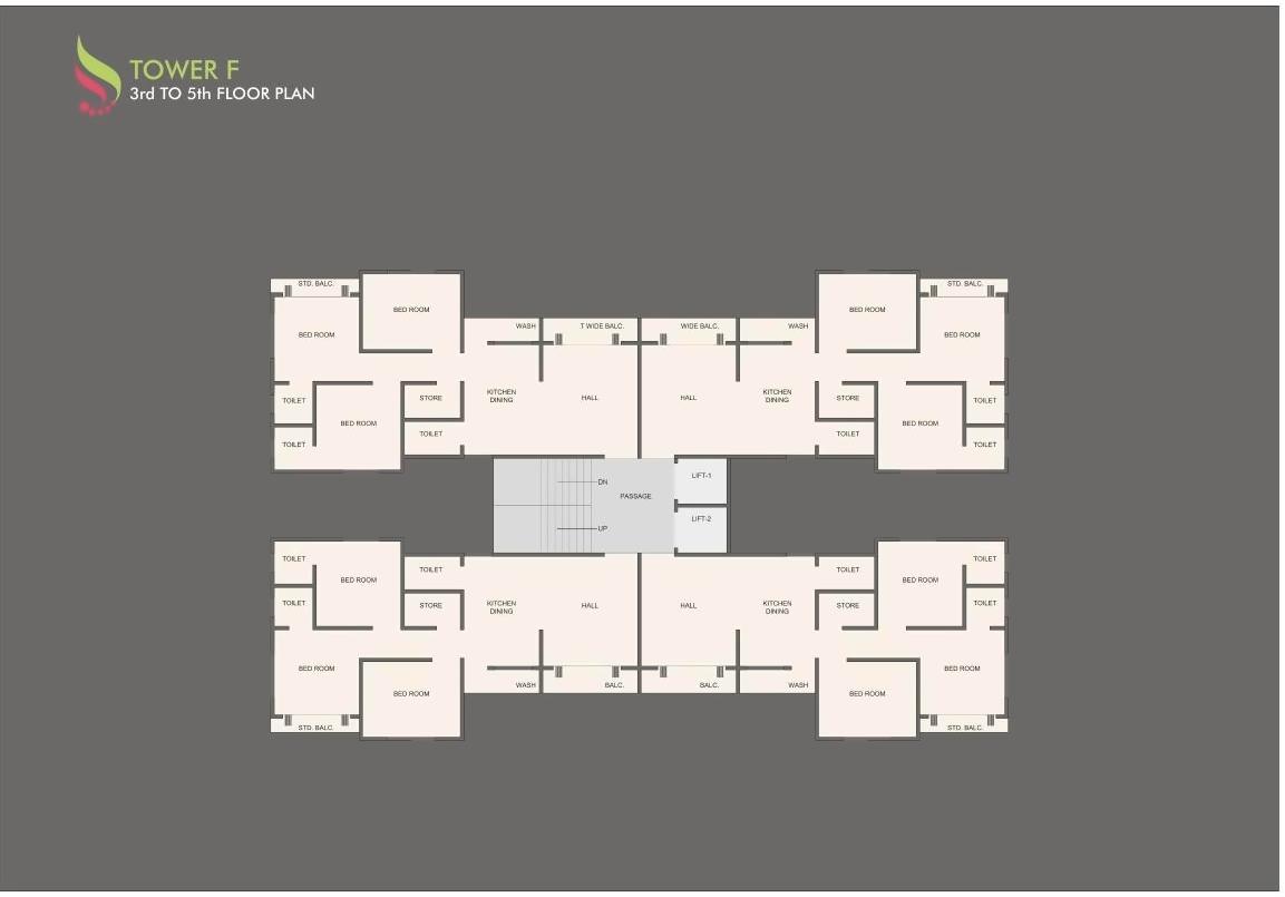 Layout of real estate project Sharnam located at Bapod, Vadodara, Gujarat