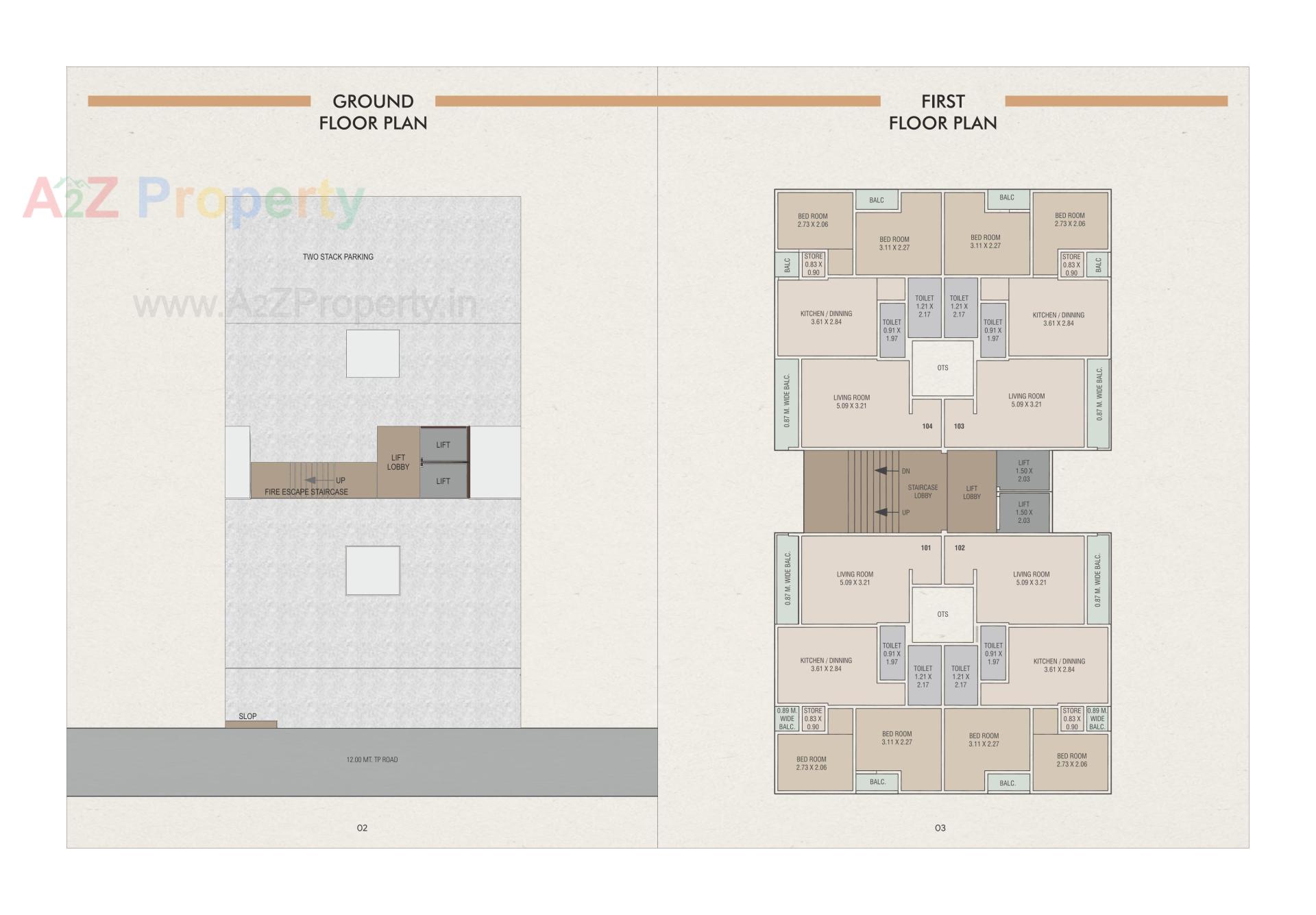 Layout of real estate project Shashank Residency located at Vadodara, Vadodara, Gujarat