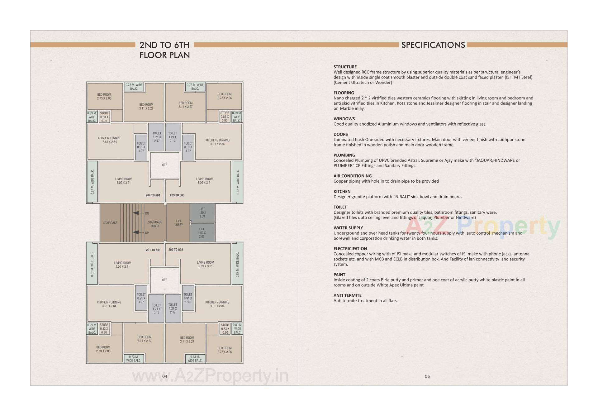Layout of real estate project Shashank Residency located at Vadodara, Vadodara, Gujarat