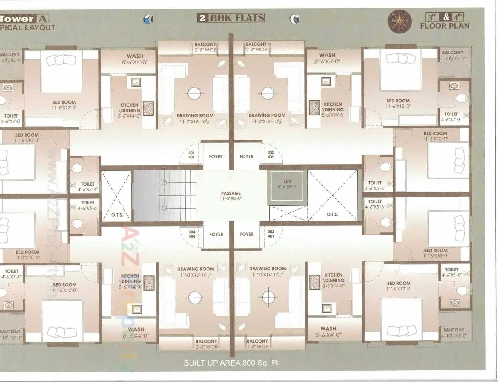 Layout of real estate project Shilalekh located at Nizampura, Vadodara, Gujarat