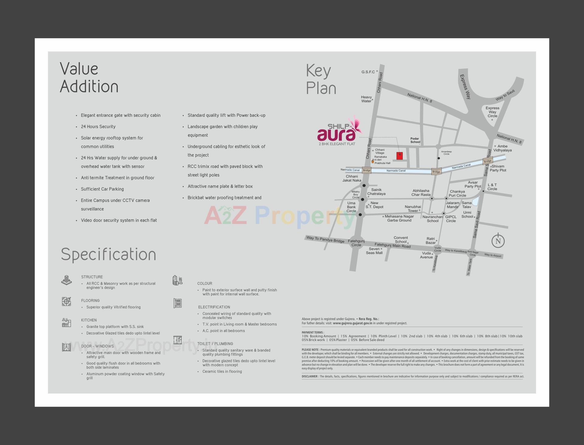  of real estate project Shilp Aura located at Chhani, Vadodara, Gujarat