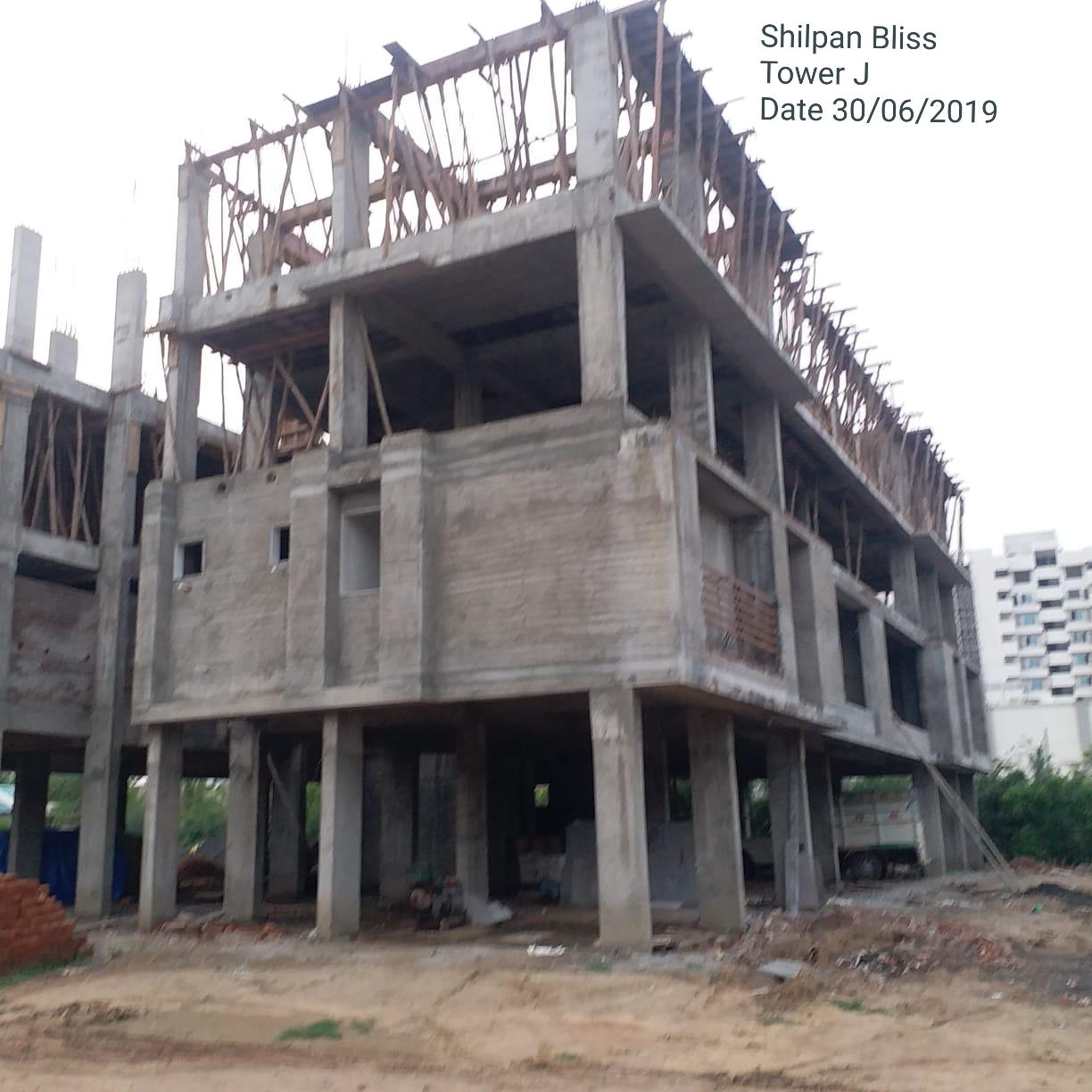 190105_const of real estate project Shilpan Bliss located at Bhayli, Vadodara, Gujarat