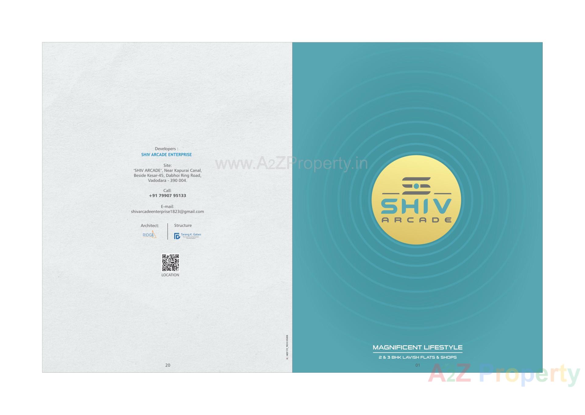  of real estate project Shiv Arcade located at Kapurai, Vadodara, Gujarat