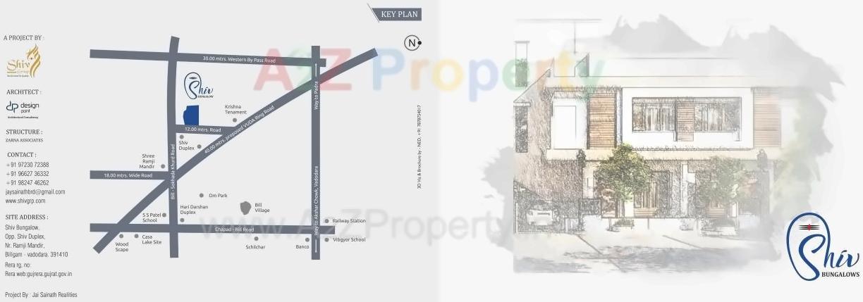  of real estate project Shiv Bungalow located at Bill, Vadodara, Gujarat