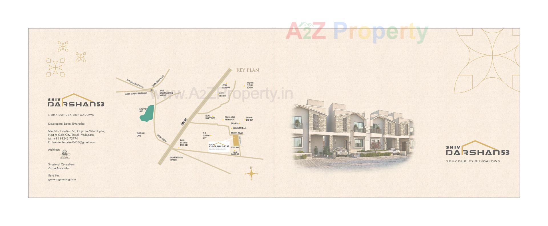  of real estate project Shiv Darshan located at Tarsali, Vadodara, Gujarat