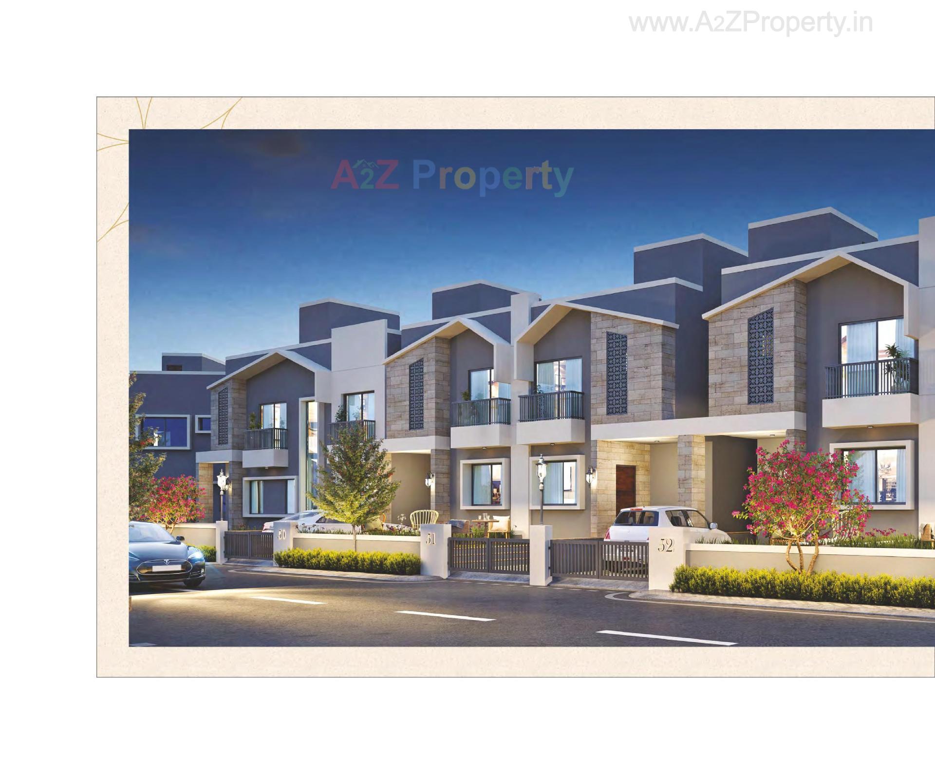 3D Elevation of real estate project Shiv Darshan located at Tarsali, Vadodara, Gujarat