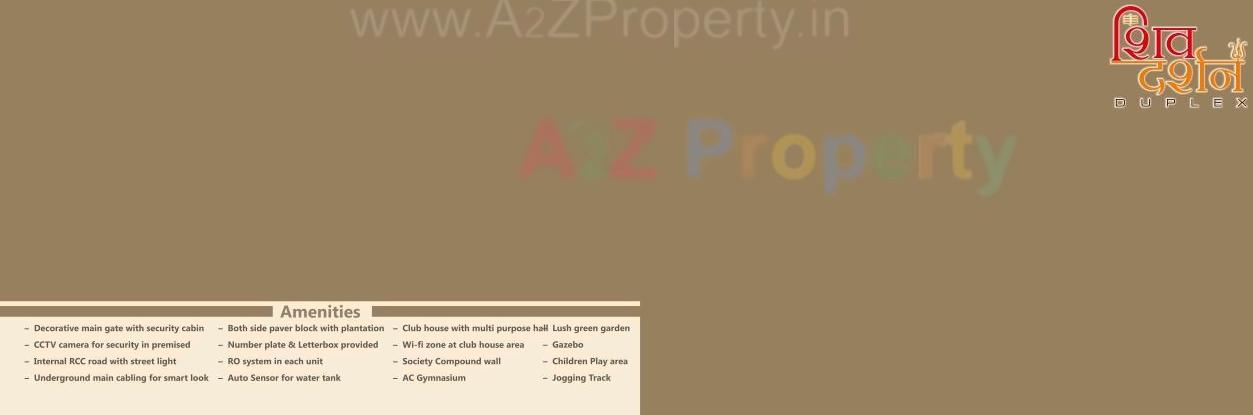  of real estate project Shiv Darshan Duplex located at Ankhol, Vadodara, Gujarat