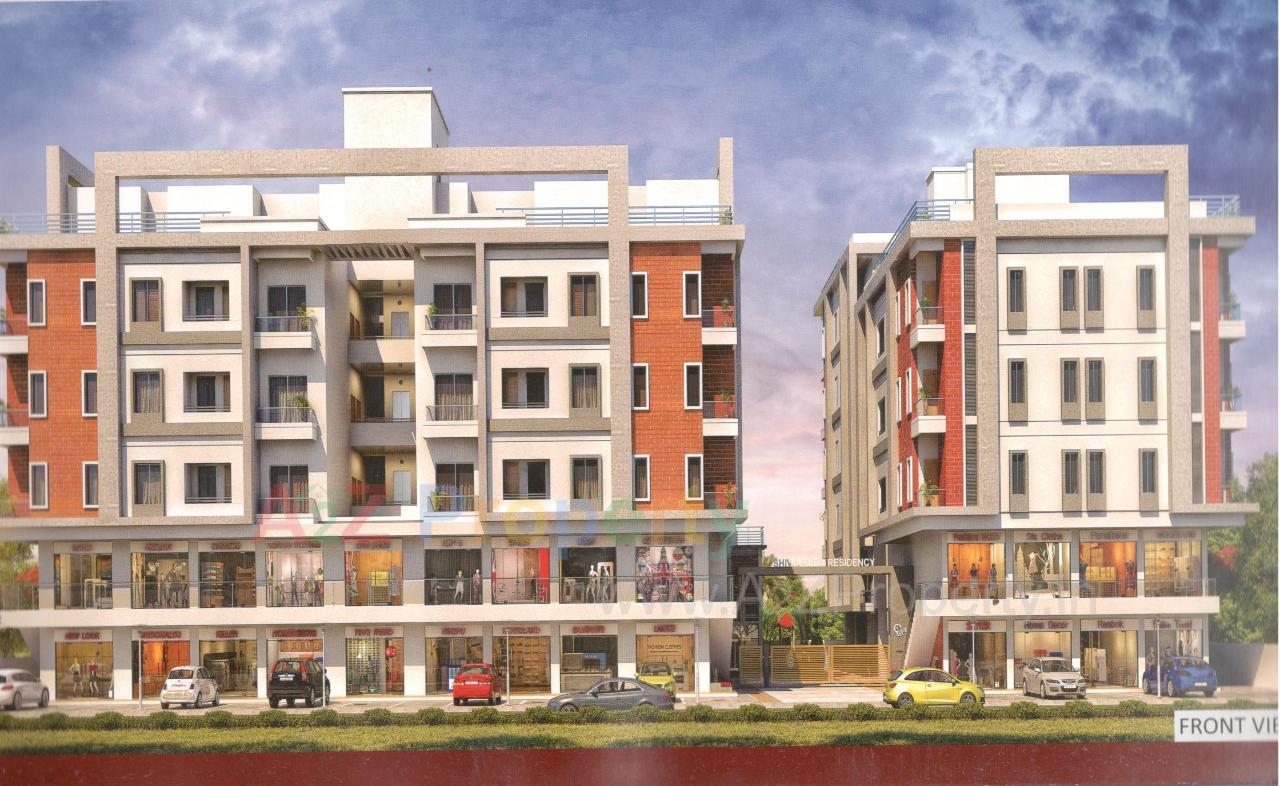 3D Elevation of real estate project Shiv Krupa Residency located at Harni, Vadodara, Gujarat
