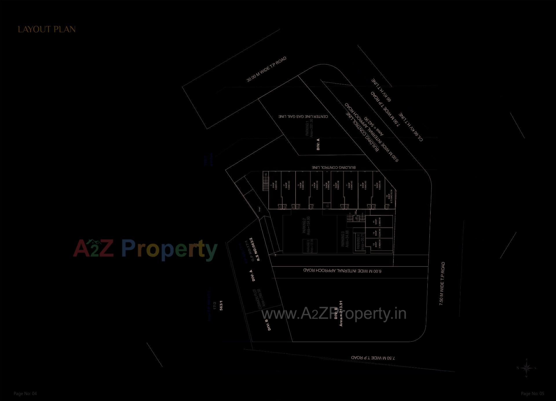  of real estate project Shiv Sky located at Gorva, Vadodara, Gujarat