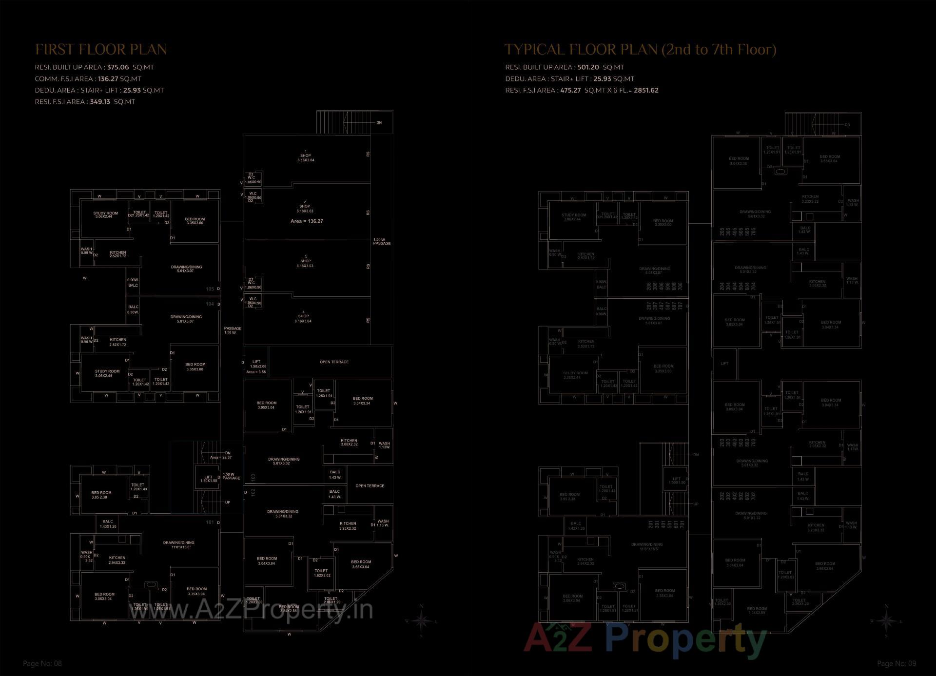  of real estate project Shiv Sky located at Gorva, Vadodara, Gujarat