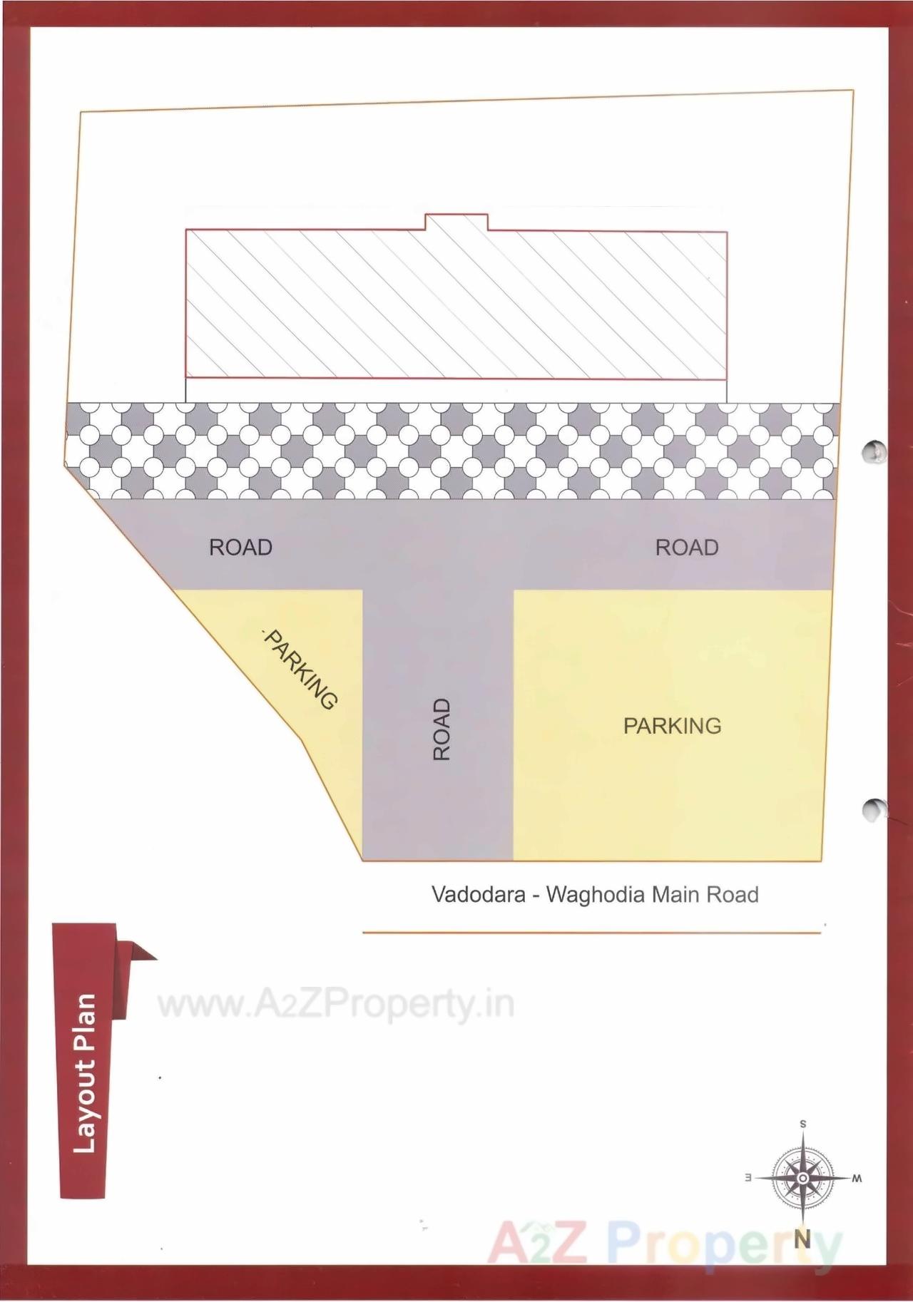  of real estate project Shiv Square located at Vaghodiya, Vadodara, Gujarat