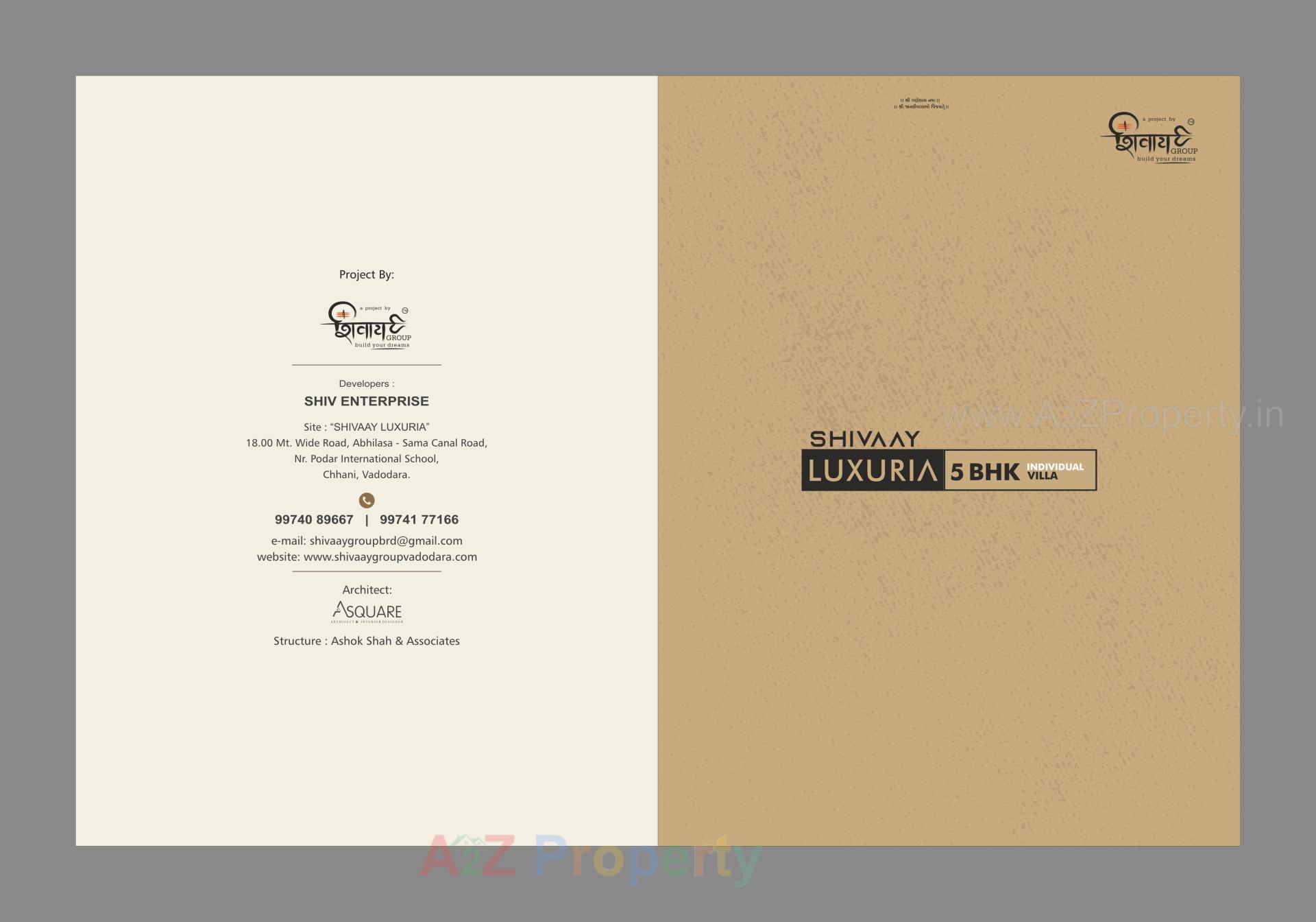  of real estate project Shivaay Luxuria located at Chhani, Vadodara, Gujarat