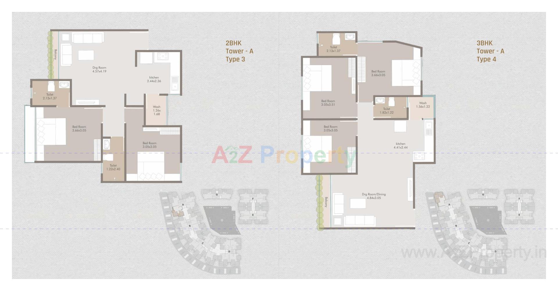Layout of real estate project Shivaay Onyx located at Makarpura, Vadodara, Gujarat
