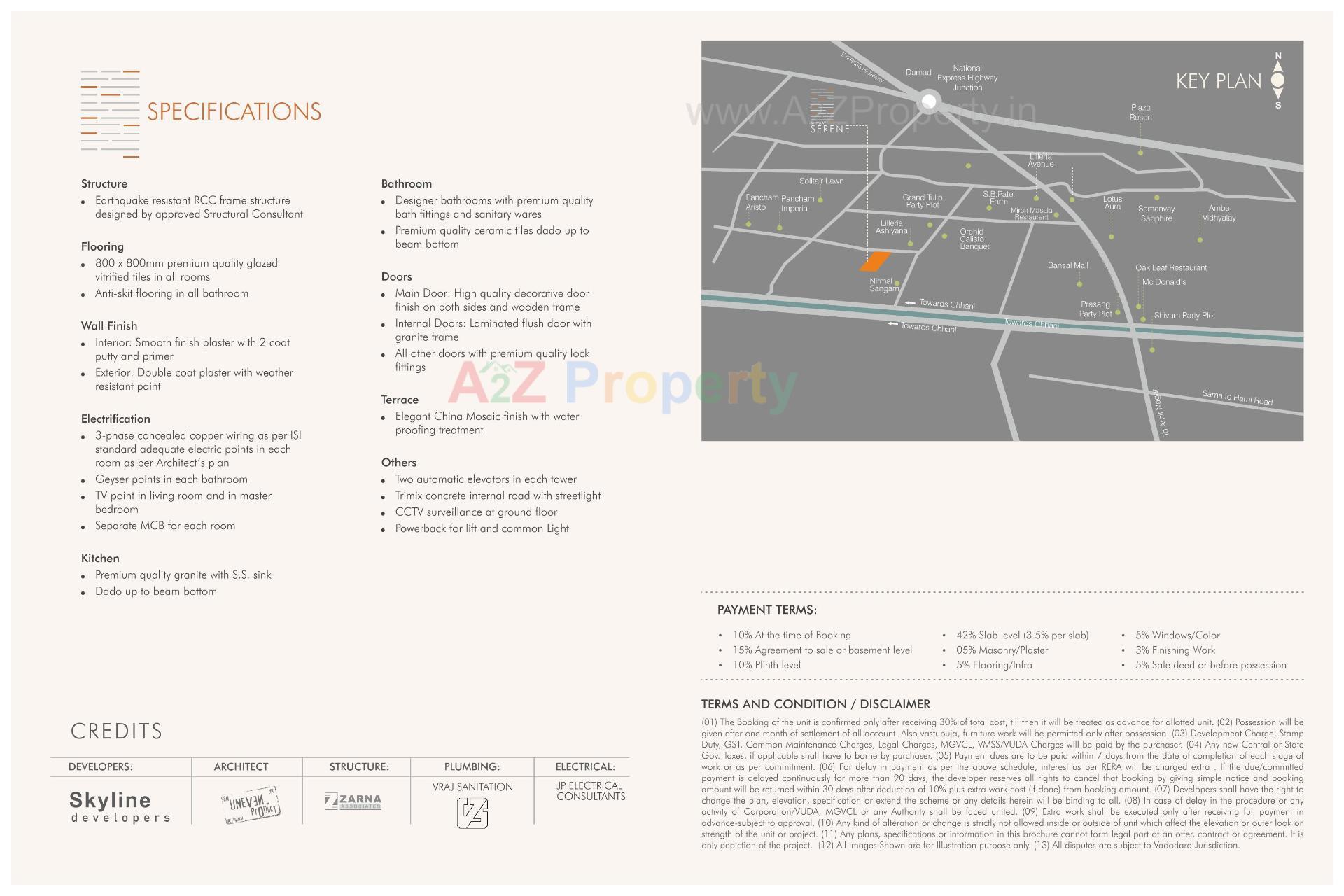  of real estate project Shivaay Serene located at Sama, Vadodara, Gujarat
