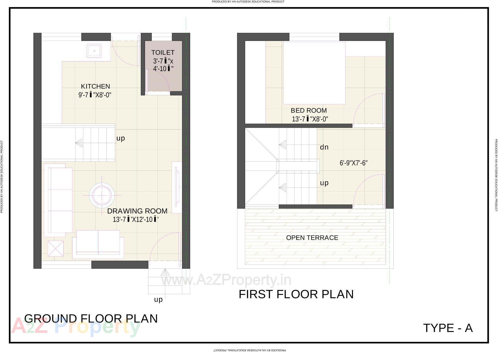 Layout of real estate project Shivalay Bunglows located at Karjan, Vadodara, Gujarat
