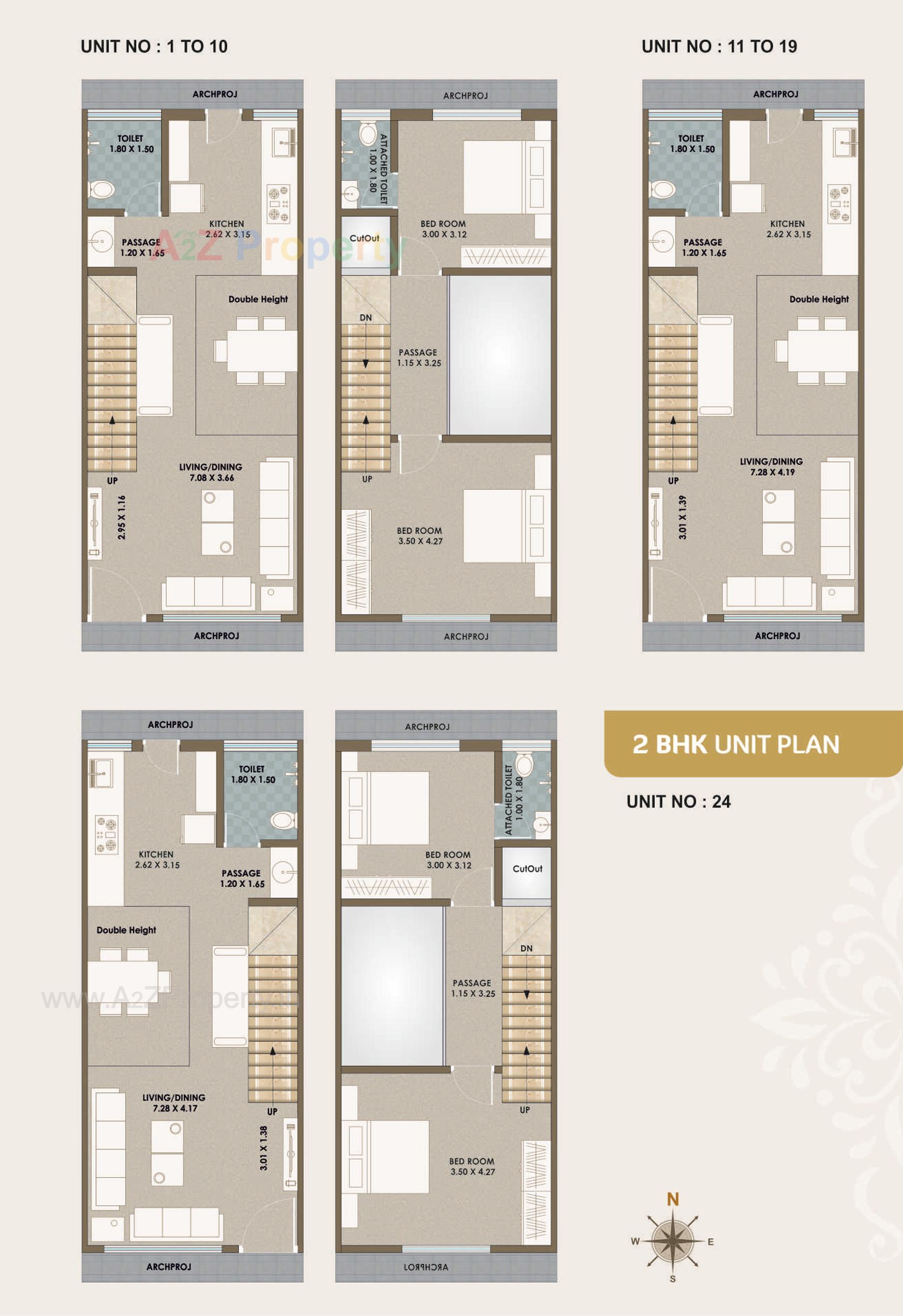 Layout of real estate project Shivalay Duplex located at Ranoli, Vadodara, Gujarat