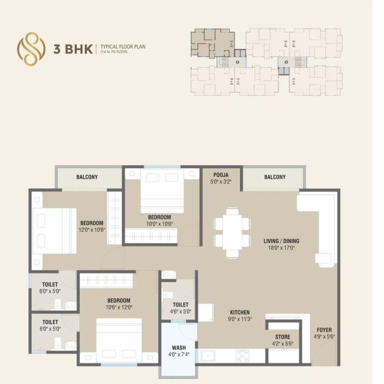 Layout of real estate project Shivalay Luxuria located at Ankhol, Vadodara, Gujarat