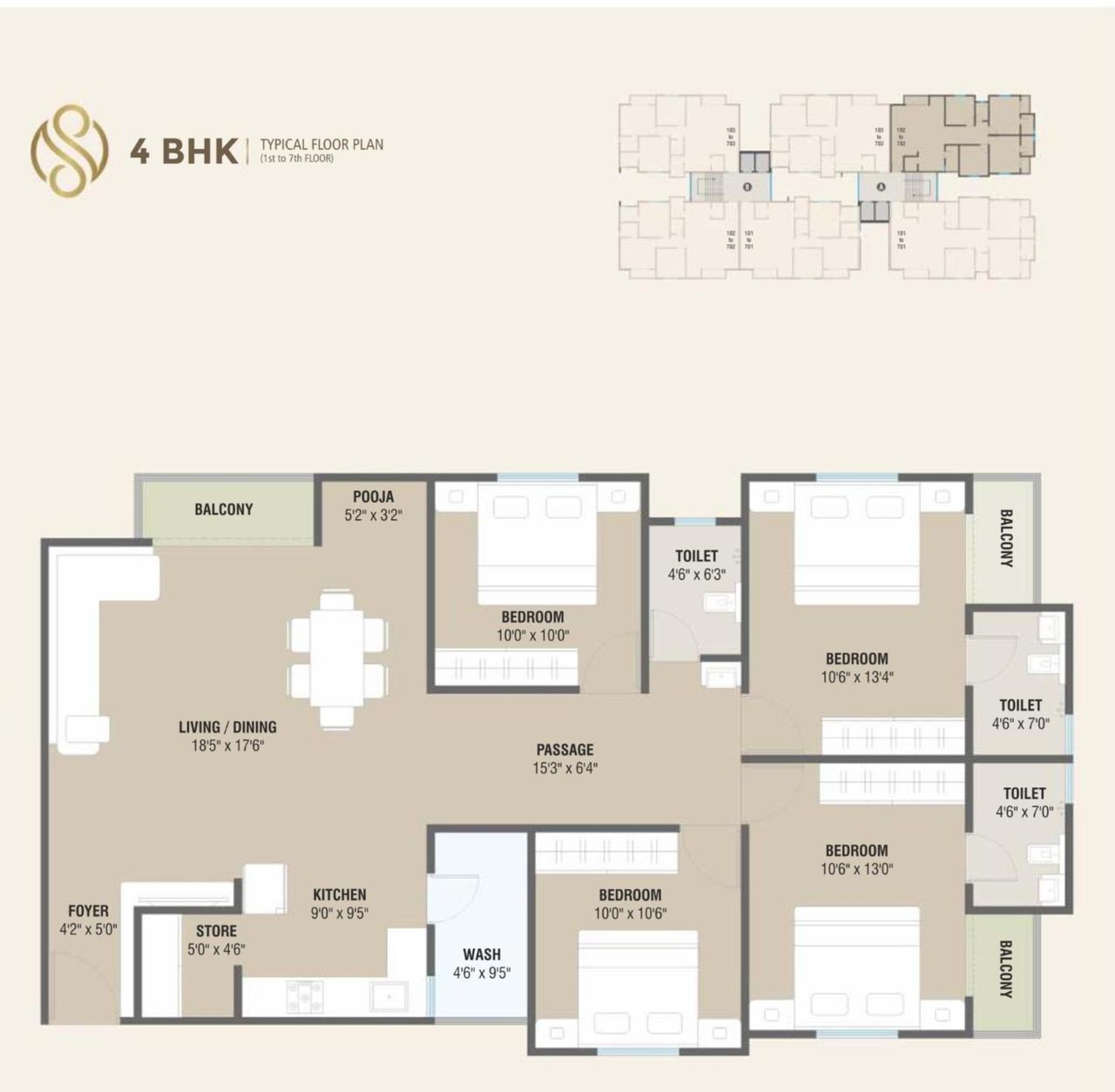 Layout of real estate project Shivalay Luxuria located at Ankhol, Vadodara, Gujarat