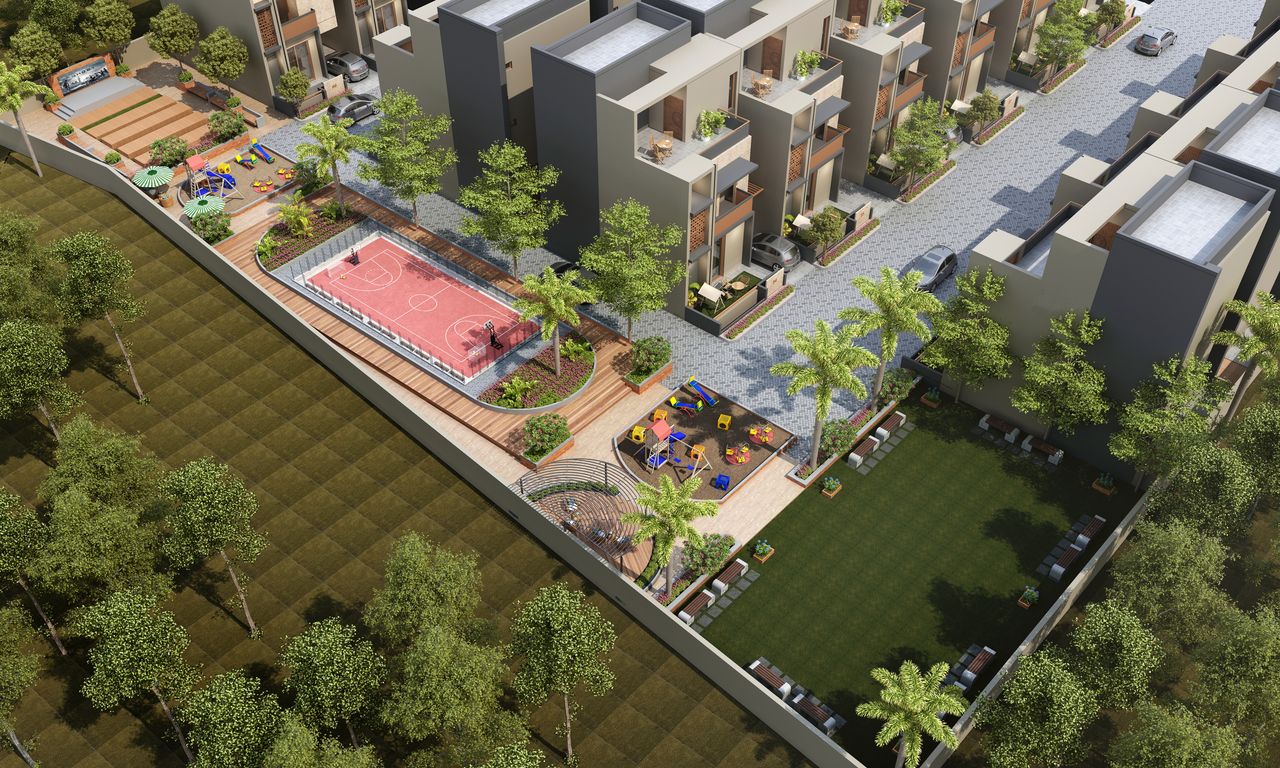 Aminities View of real estate project Shivalay Tirth located at Ankhol, Vadodara, Gujarat