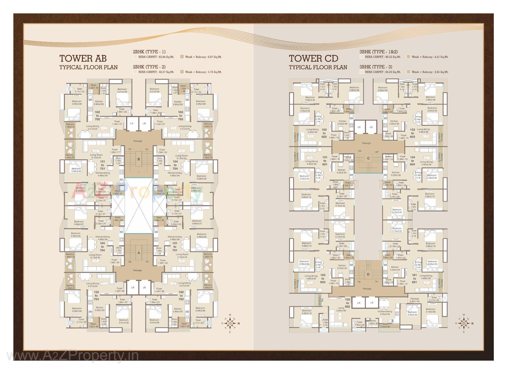 Layout of real estate project Shivalik Grace located at Bhayli, Vadodara, Gujarat