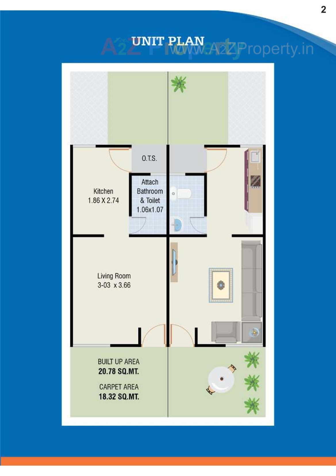 Layout of real estate project Shivalik Residency located at Karodiya, Vadodara, Gujarat