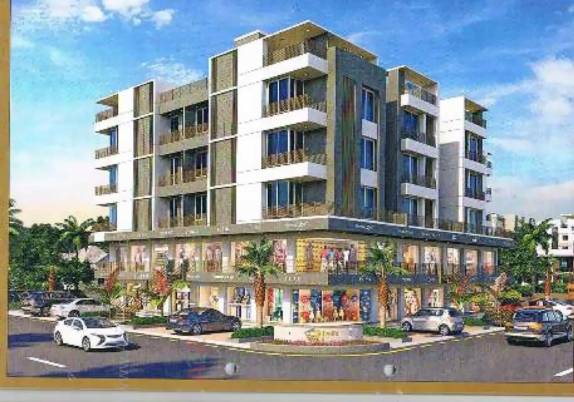 3D Elevation of real estate project Shivalik Shilp located at Bhayli, Vadodara, Gujarat