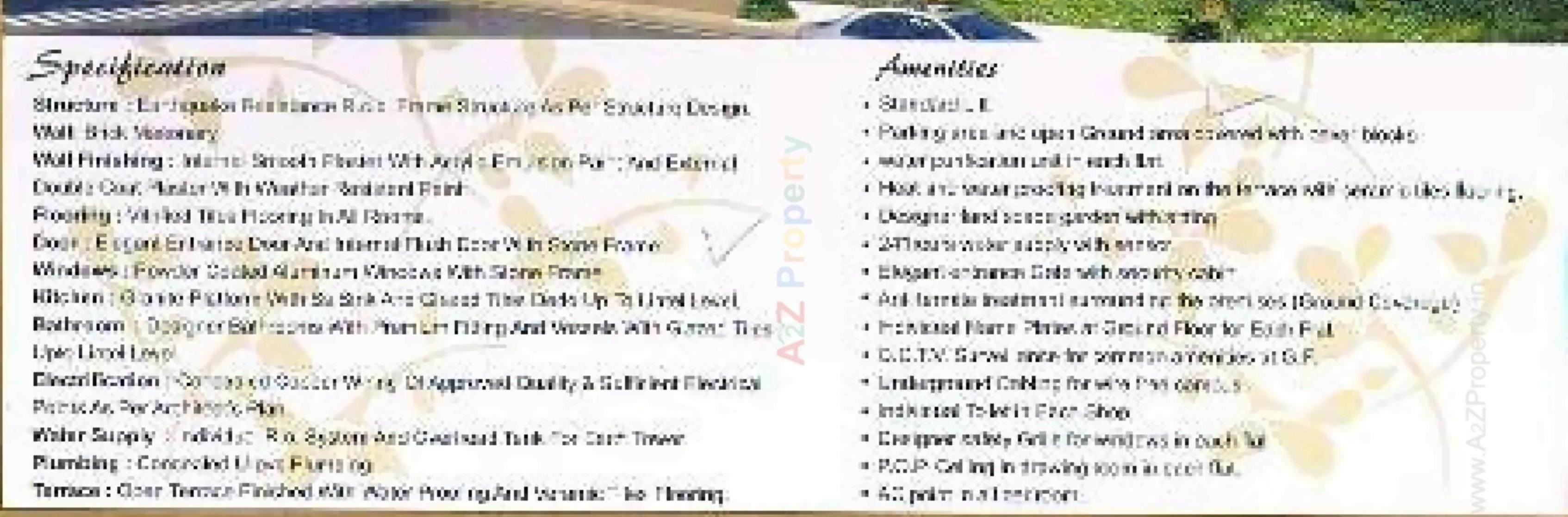 Project Specifications