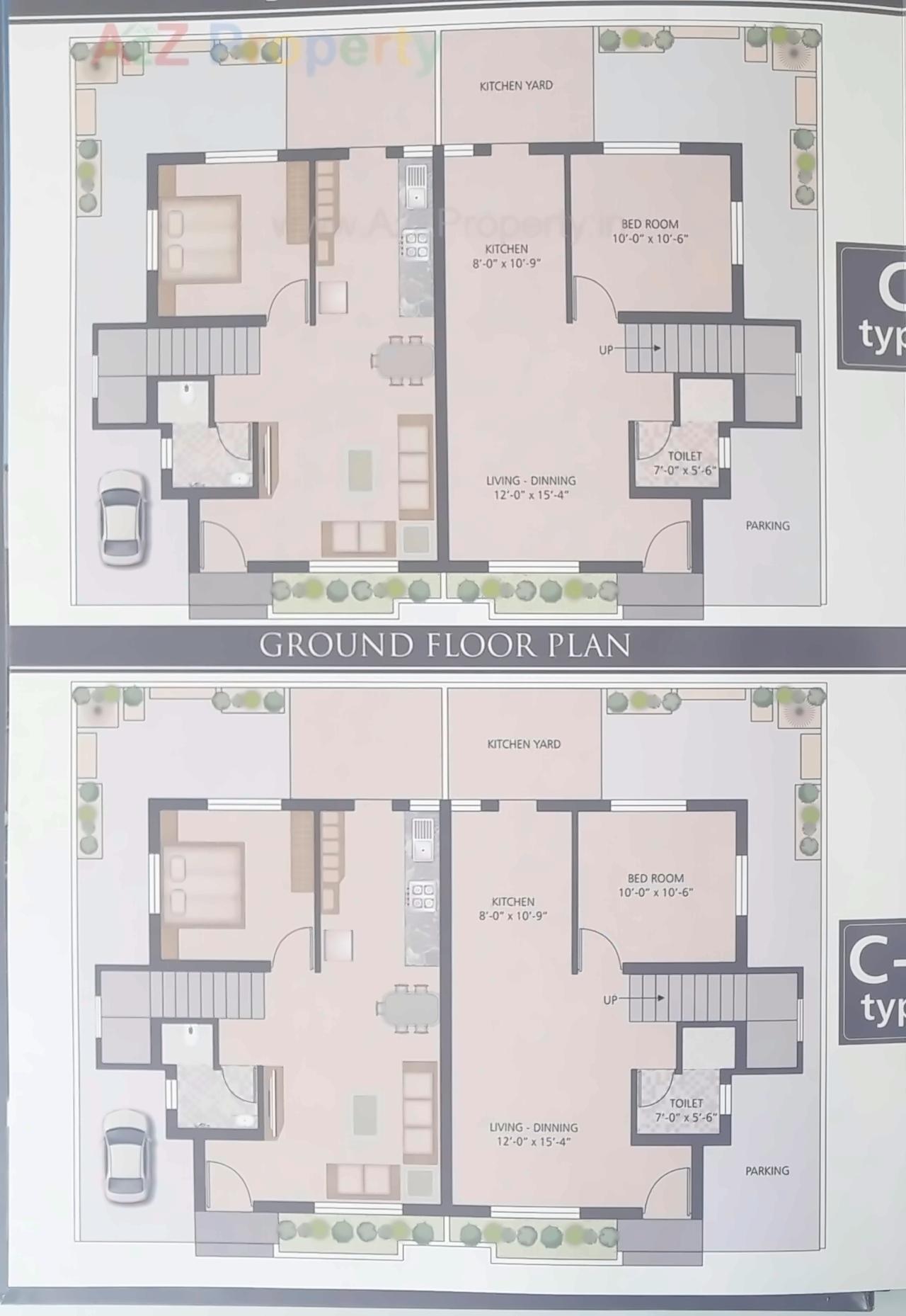 Layout of real estate project Shivam Duplex located at Ankhol, Vadodara, Gujarat