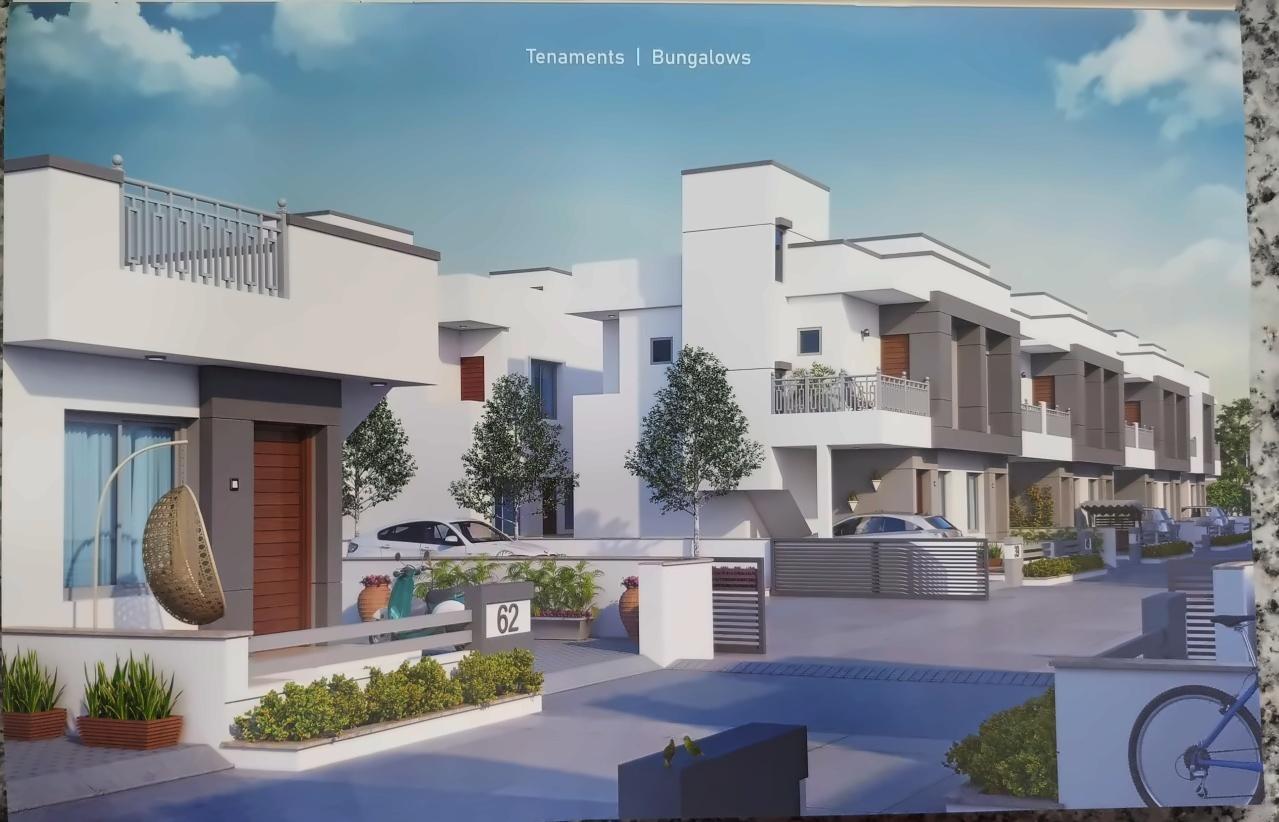 3D Elevation of real estate project Shivam Exotica located at Tarsali, Vadodara, Gujarat