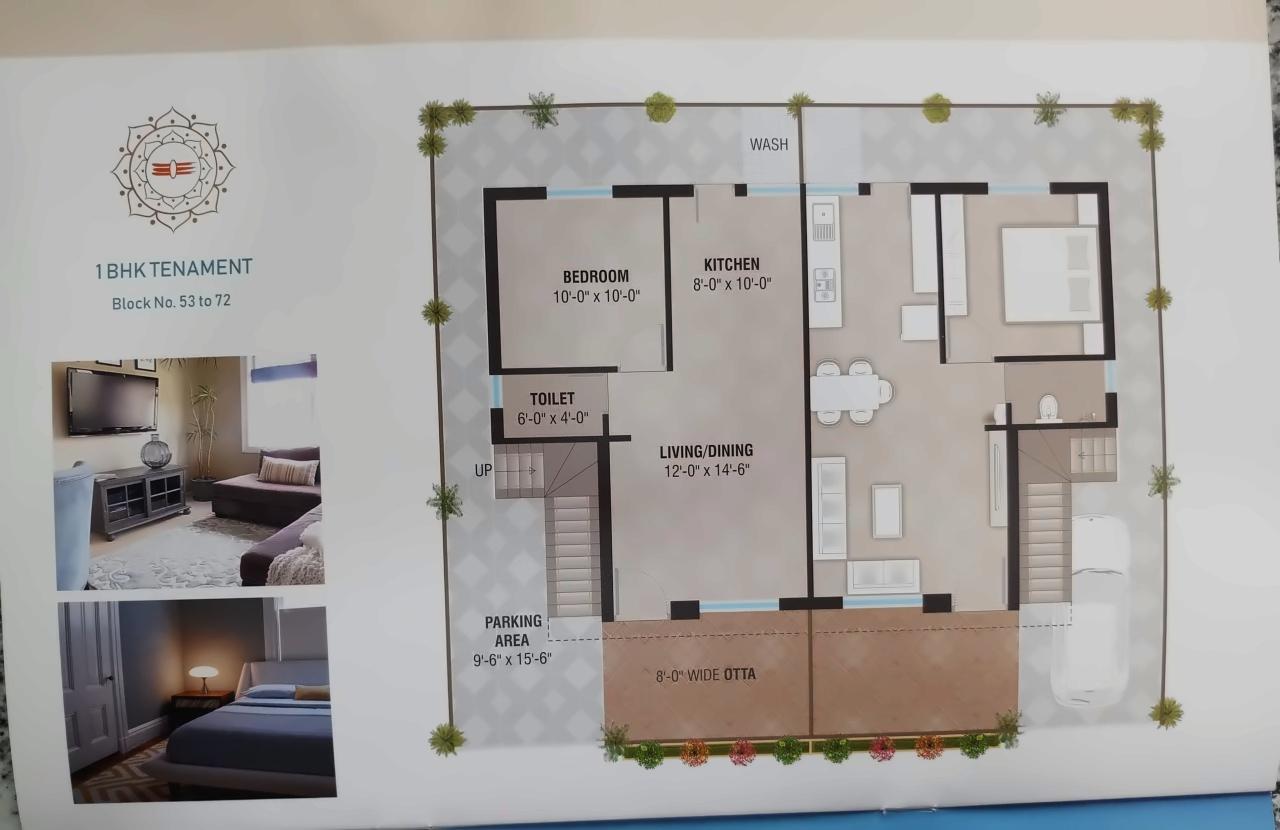 Layout of real estate project Shivam Exotica located at Tarsali, Vadodara, Gujarat