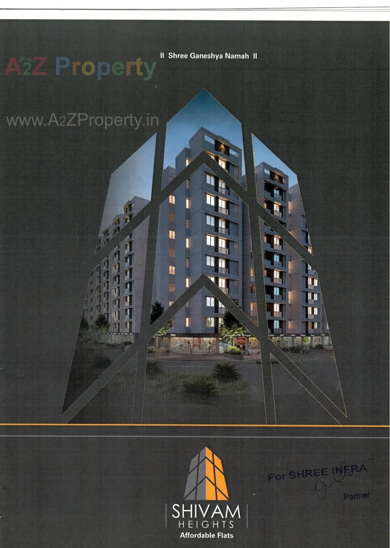  of real estate project Shivam Heights located at Tarsali, Vadodara, Gujarat