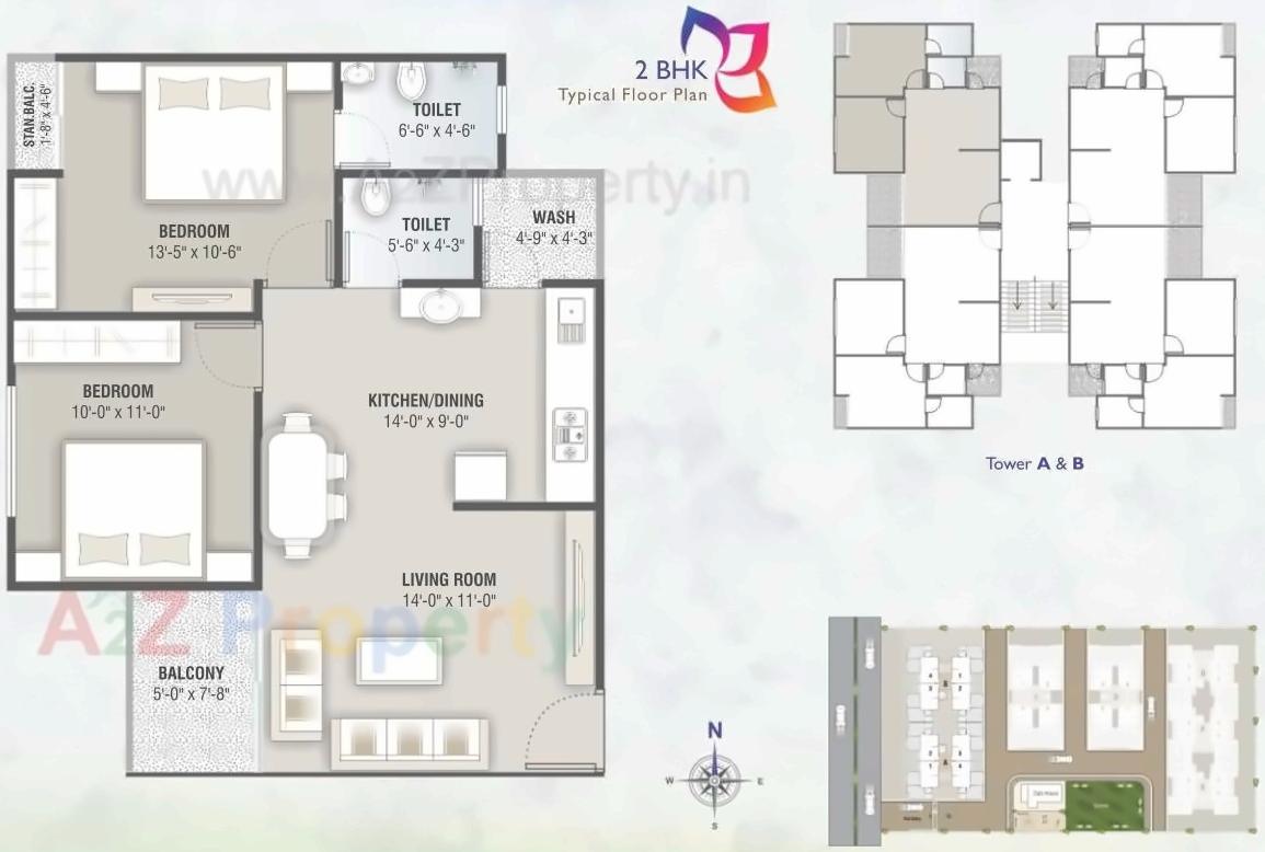 Layout of real estate project Shivam Paradise located at Makarpura, Vadodara, Gujarat