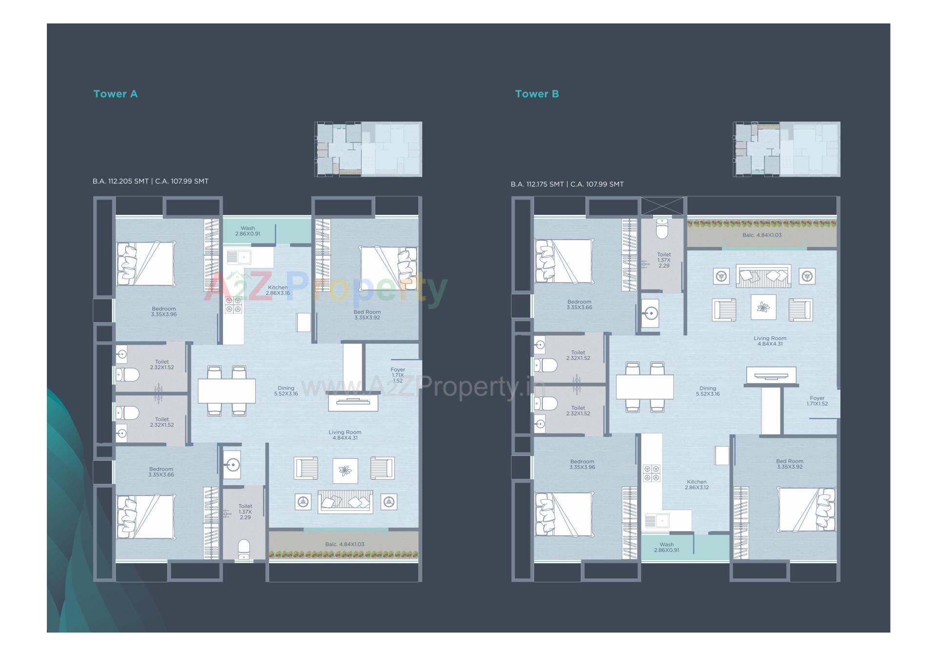 Layout of real estate project Shivang Aananda located at Bhayli, Vadodara, Gujarat