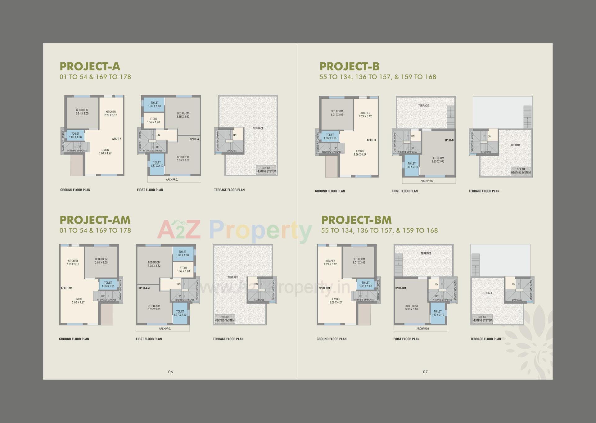 Layout of real estate project Shivansh Bungalows located at Kapurai, Vadodara, Gujarat