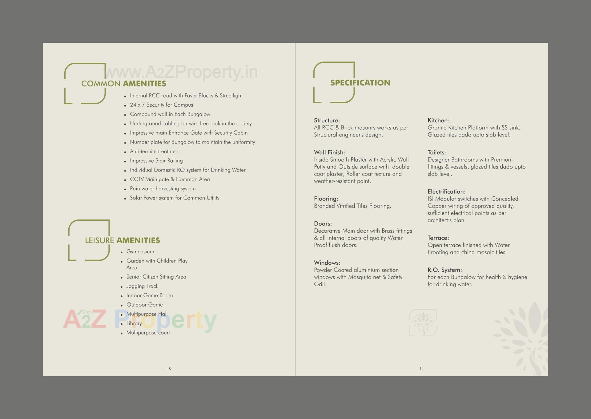  of real estate project Shivansh Bungalows located at Kapurai, Vadodara, Gujarat